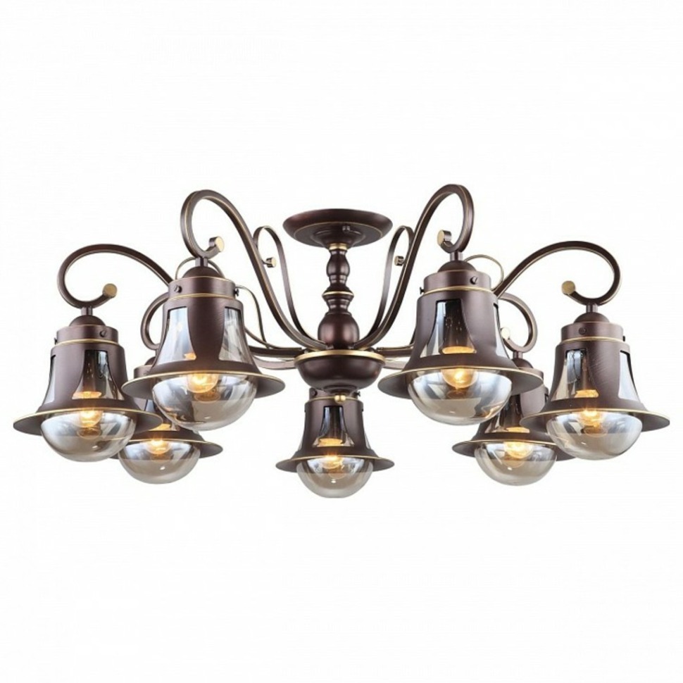 Фото Люстра на штанге Omnilux Molfetta OML-50607-07 OM_OML-50607-07 - интернет-магазин МегаТерем в Москве