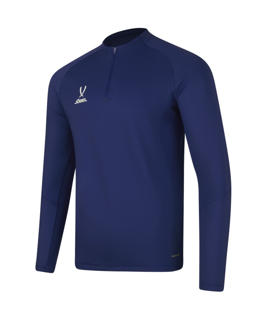 Фото Джемпер тренировочный JOGEL PREMIER PerFormDRY Training 1/4 Zip Top, темно-синий (2122242) - интернет-магазин МегаТерем в Москве