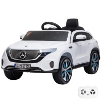 Детский электромобиль Mercedes EQC 400 12V 2WD - HL378-WHITE