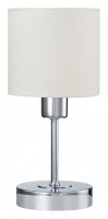 Настольная лампа декоративная Escada Denver 1109/1 Chrome/Beige ESC_1109_1_Chrome_Beige
