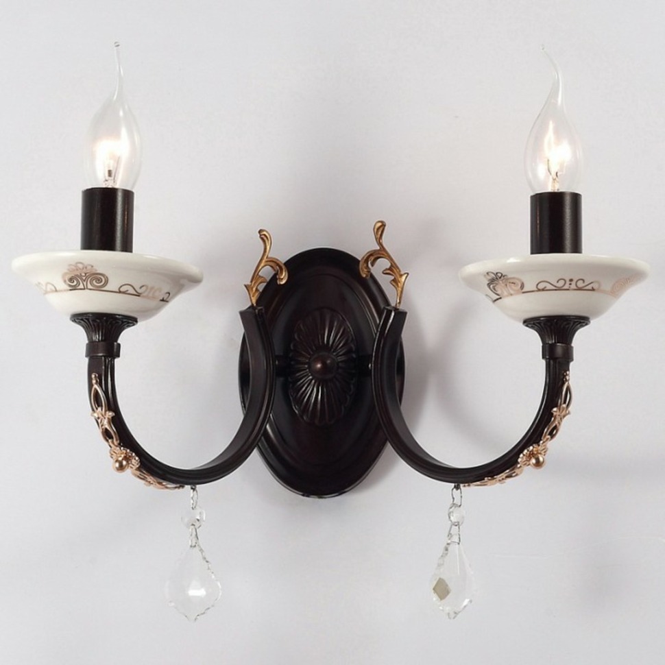 Фото Бра Lucia Tucci Messina MESSINA W143.2 brown LT_MESSINA_W143.2_brown - интернет-магазин МегаТерем в Москве