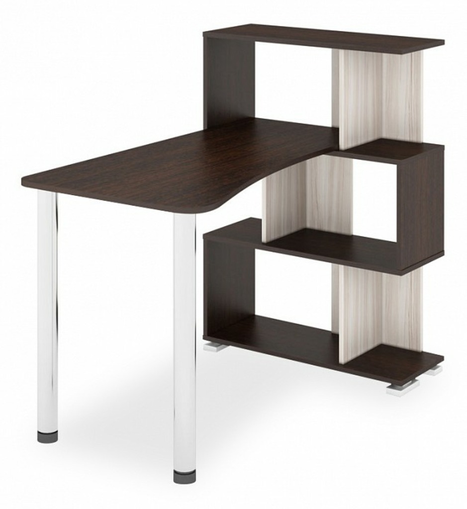 Фото Стол компьютерный Домино СЛ-5-3СТ-2 MER_SL-5-3ST-2_VKV - интернет-магазин МегаТерем в Москве