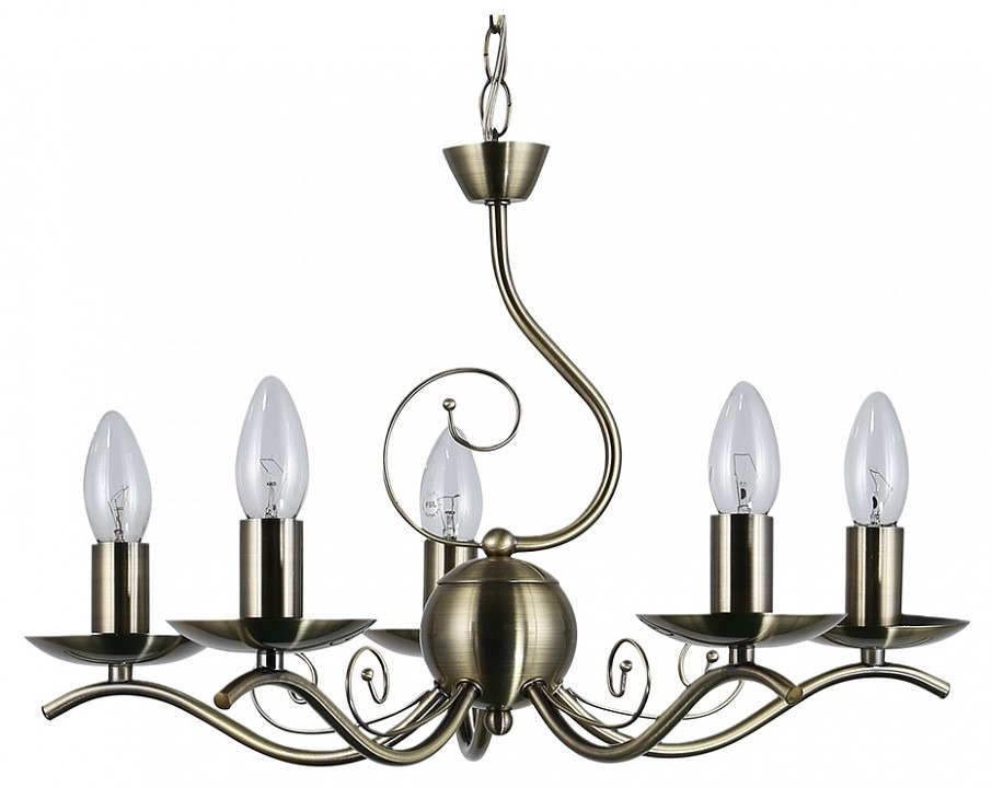 Фото Подвесная люстра Escada 2103 2103/5S Bronze ESC_2103_5S_Bronze - интернет-магазин МегаТерем в Москве