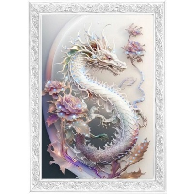 Картина Дракон нежность с к...