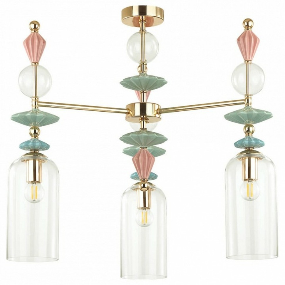 Фото Потолочная люстра Odeon Light Bizet 4855/3C OD_4855_3C - интернет-магазин МегаТерем в Москве