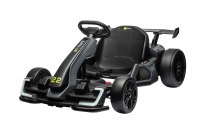 Детский электромобиль дрифт картинг (серый, 12 км/ч, 24V) (AHL007-GREY)