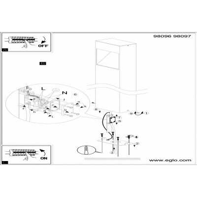Наземный низкий светильник ...