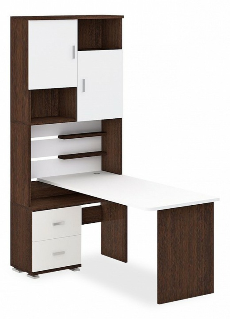 Фото Стол компьютерный Домино СР-720/160 MER_SR-720-160-VBEBE-LEV - интернет-магазин МегаТерем в Москве