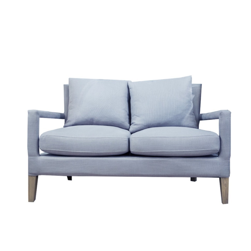 Фото Диван Джим Jim Sofa/Vision 08, дерево, текстиль, grey, ROOMERS FURNITURE - интернет-магазин МегаТерем в Москве