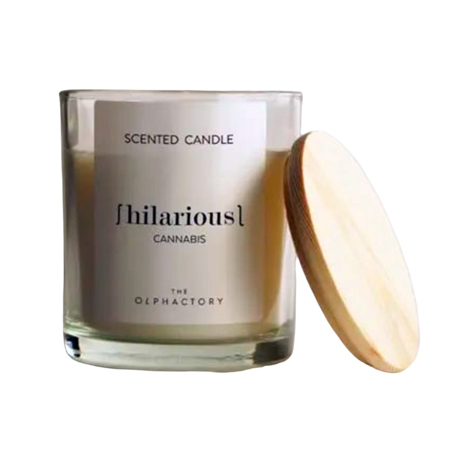 Фото Свеча ароматическая the olphactory, hilarious, cannabis, 40 ч (78036) - интернет-магазин МегаТерем в Москве