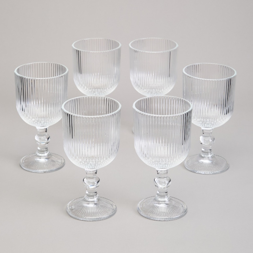 Фото Набор бокалов simplicity 6 шт 370 мл / 16 см Lefard (675-102) - интернет-магазин МегаТерем в Москве