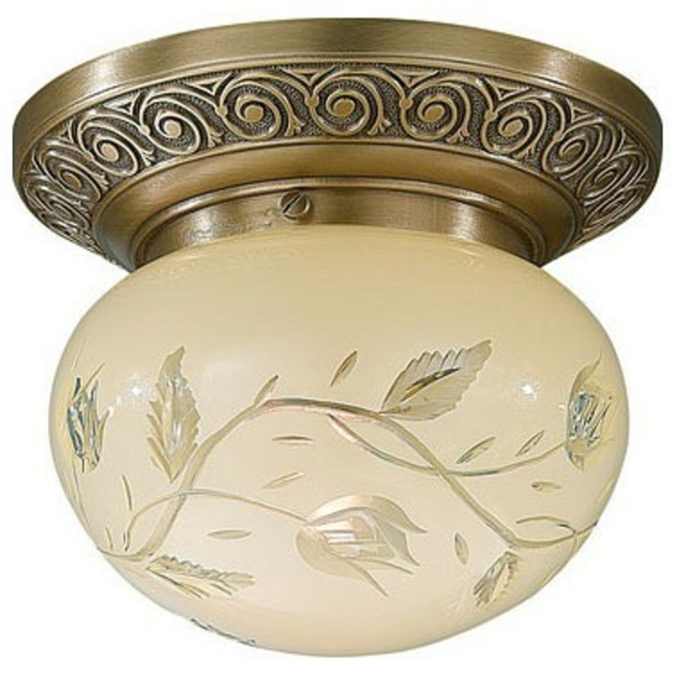 Фото Накладной светильник Reccagni Angelo 7742 PL 7742/1 RA_PL_7742_1 - интернет-магазин МегаТерем в Москве