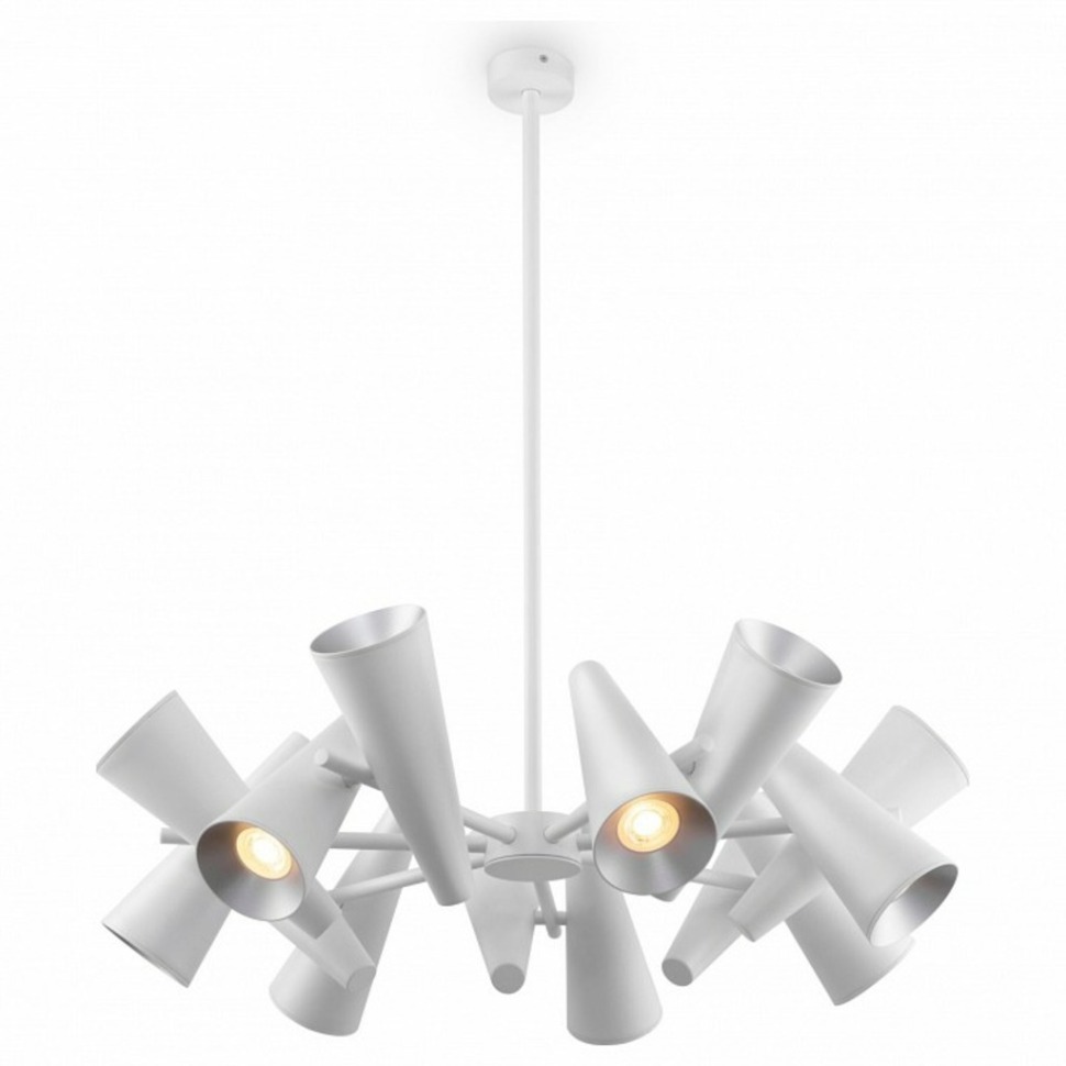 Фото Люстра на штанге Maytoni Giro MOD095PL-14W MY_MOD095PL-14W - интернет-магазин МегаТерем в Москве