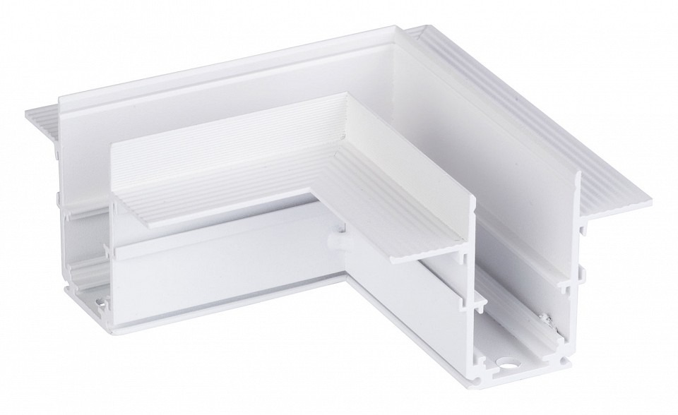 Фото Соединитель угловой L-образный для треков встраиваемых Vitaluce VT0200028 VT0200028-00 VI_VT0200028-00 - интернет-магазин МегаТерем в Москве