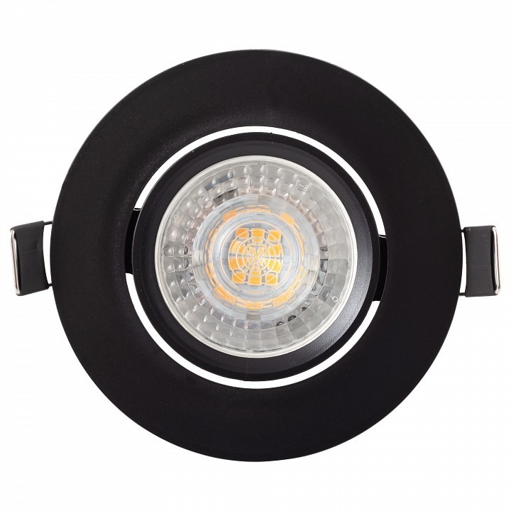 Фото Встраиваемый светильник Denkirs DK3020 DK3020-BK DK_DK3020-BK - интернет-магазин МегаТерем в Москве