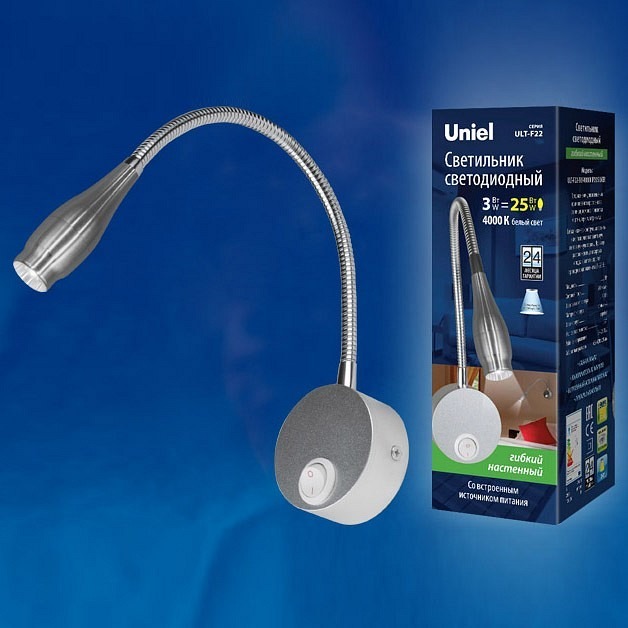 Фото Бра Uniel ULT-F22 UL-00004241 UL_UL-00004241 - интернет-магазин МегаТерем в Москве