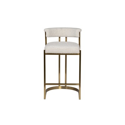 Стул барный, букле бежевый/...