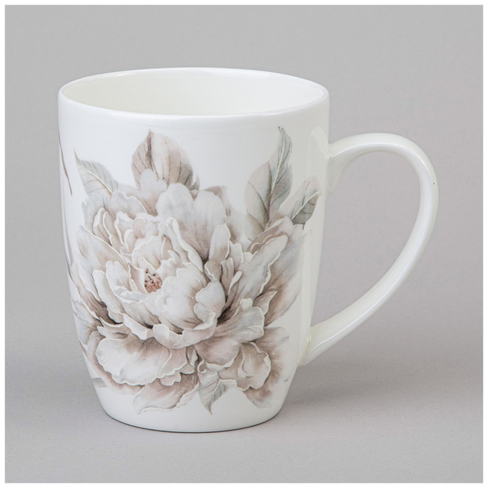Фото Кружка lefard white flower 400 мл (415-2282)  - интернет-магазин МегаТерем в Москве