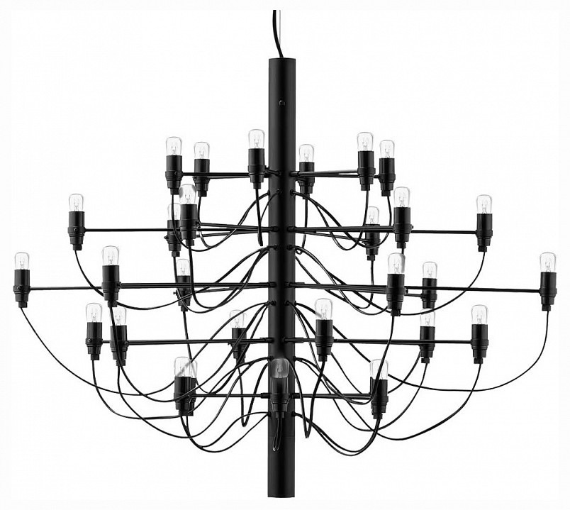 Фото Подвесная люстра Loft it Gino 10196/800 Black LF_10196_800_Black - интернет-магазин МегаТерем в Москве