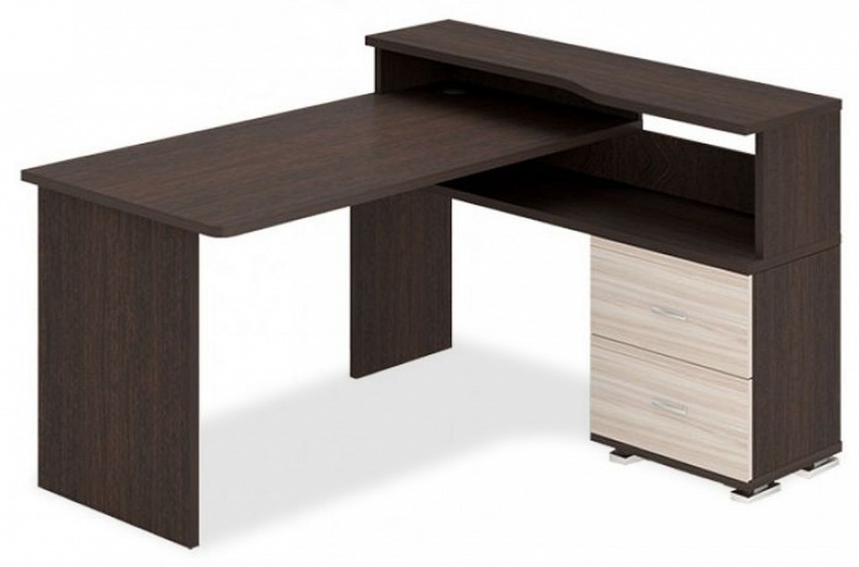 Фото Стол письменный Домино СР-620/140 C MER_SR-620-140-C-VKV-PRAV - интернет-магазин МегаТерем в Москве