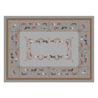 Скатерть "passage" 160х220см ,серый, 100% хлопок,твил c пропиткой Lefard (850-761-21)