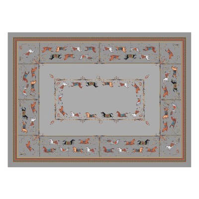 Скатерть "passage" 160х220см ,серый, 100% хлопок,твил c пропиткой Lefard (850-761-21)