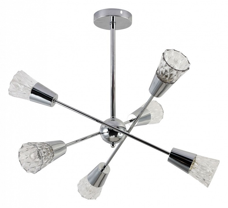 Фото Люстра на штанге Escada Mirth 541/6 ESC_541_6 - интернет-магазин МегаТерем в Москве