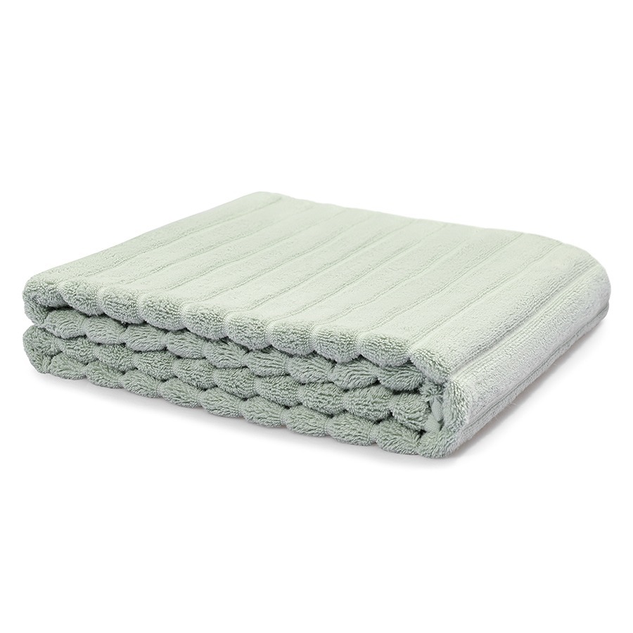 Фото Полотенце банное waves мятного цвета из коллекции essential, 70х140 см (79173) - интернет-магазин МегаТерем в Москве
