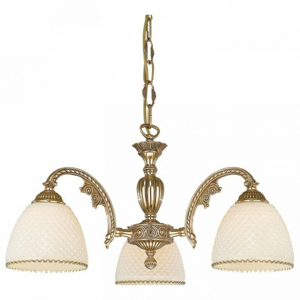 Фото Подвесная люстра Reccagni Angelo 7105 L 7105/3 RA_L_7105_3 - интернет-магазин МегаТерем в Москве