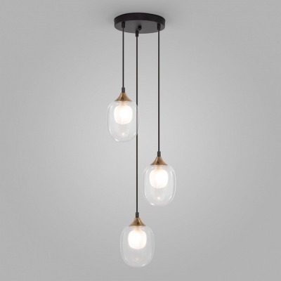 Подвесной светильник Eurosvet Spritz 70216/3 латунь EV_a064747