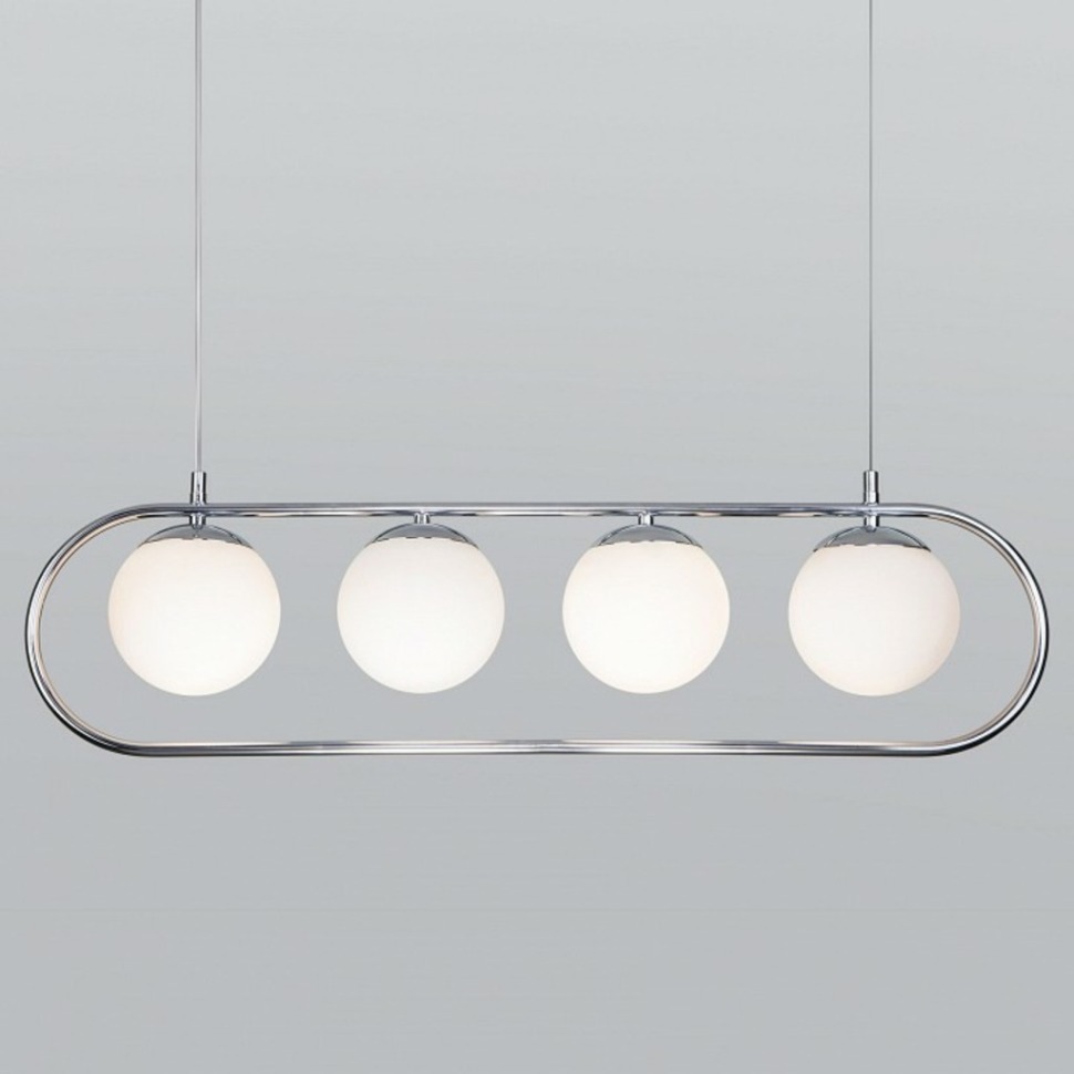 Фото Подвесной светильник Eurosvet Ringo 50089/4 хром EV_a049526 - интернет-магазин МегаТерем в Москве