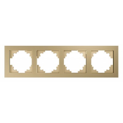 Рамка на 4 поста Stekker Ка...