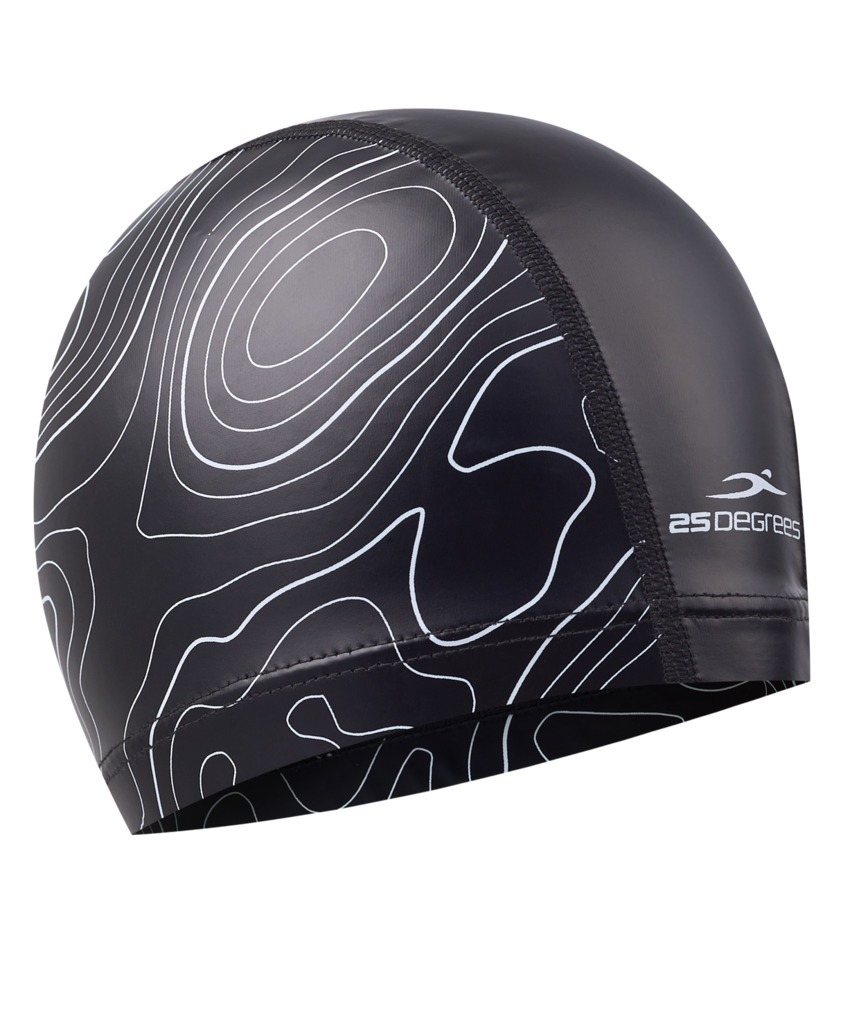 Фото Шапочка для плавания 25DEGREES EFFECT Black, комбинированный (2104722) - интернет-магазин МегаТерем в Москве
