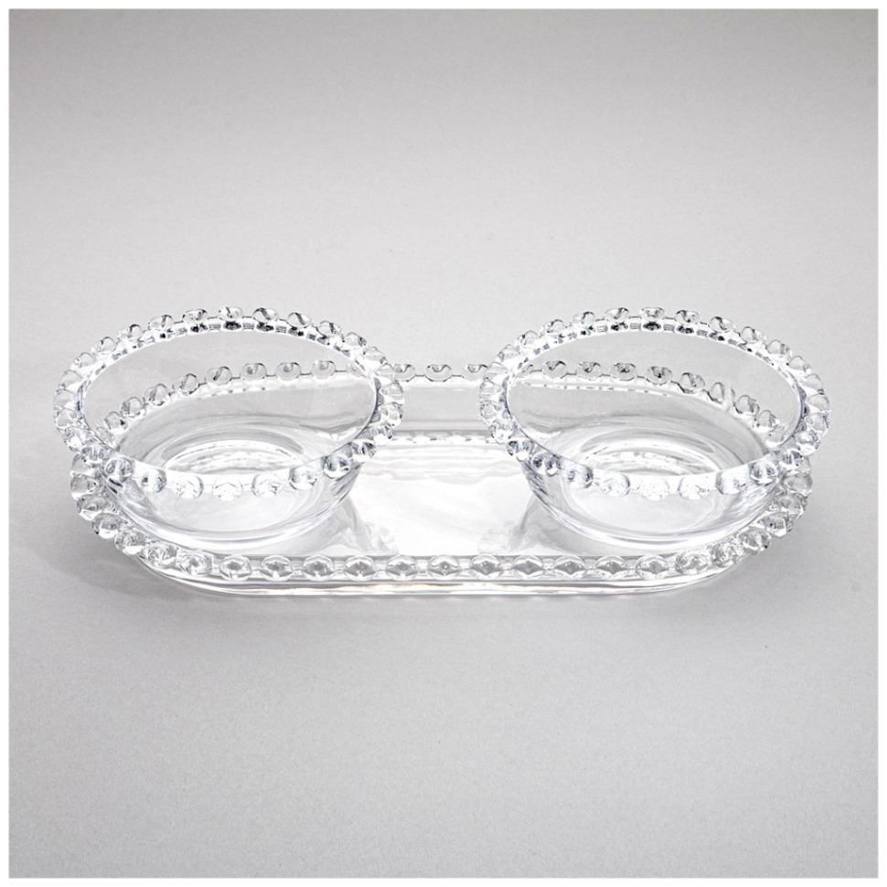 Набор соусников sweety на блюде 2х180 мл Lefard (691-107) Фото Набор соусников sweety на блюде 2х180 мл Lefard (691-107) - интернет-магазин МегаТерем в Москве