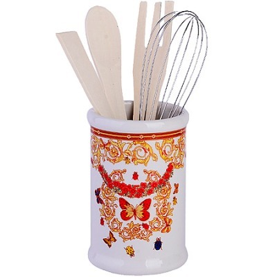 Подставка с кухонными прибо...