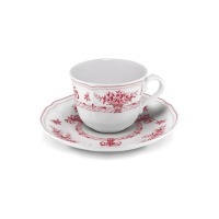 Кофейная пара LANT032PO151010/LANT032PO152130СНЯТО, фарфор, white, pink, LE COQ
