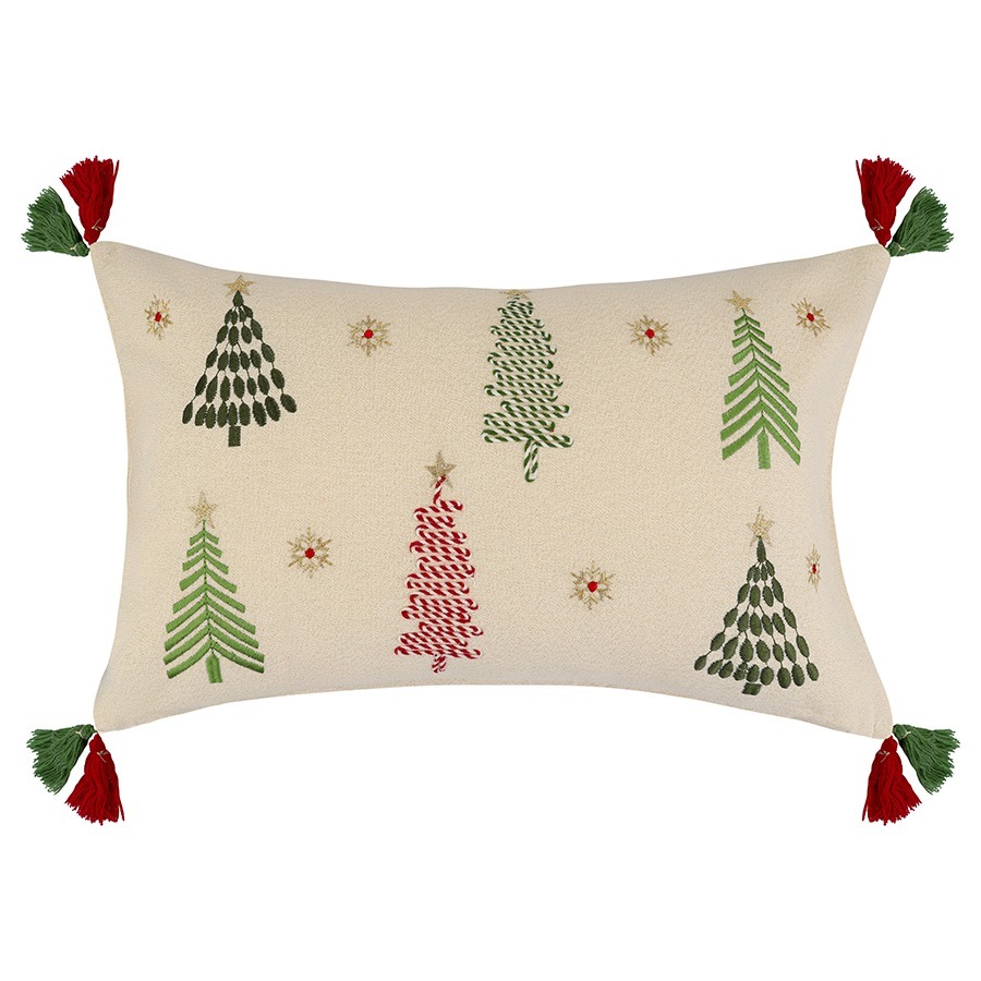 Фото Чехол на подушку frozen pines из коллекции new year essential, 30х50 см (79793) - интернет-магазин МегаТерем в Москве