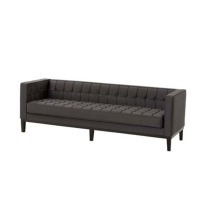 Диван Корбузер CHR06316, дерево, текстиль, grey, ROOMERS FURNITURE