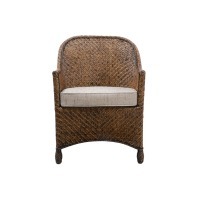 Кресло TMDMarta, Ротанг, grey, ROOMERS FURNITURE