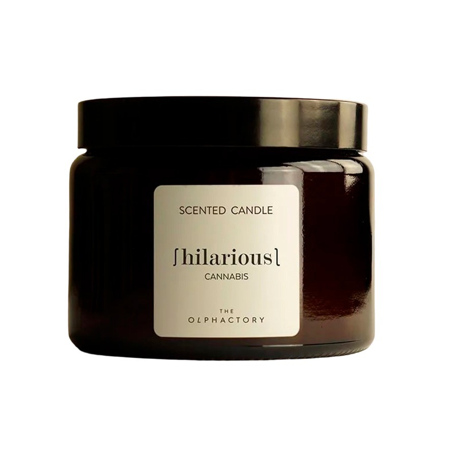 Фото Свеча ароматическая the olphactory, hilarious, cannabis, 60 ч (78037) - интернет-магазин МегаТерем в Москве