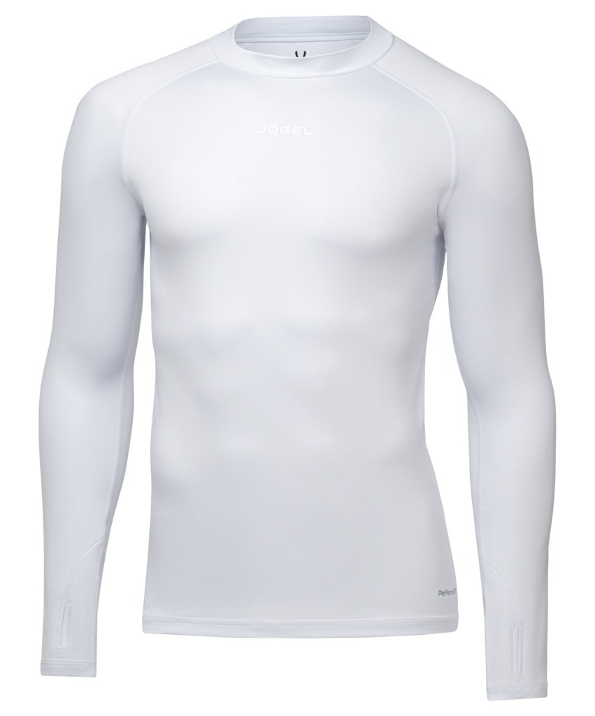 Фото Джемпер компрессионный утепленный JÖGEL CAMP PerFormDRY Baselayer Top Warm, белый (2117325) - интернет-магазин МегаТерем в Москве