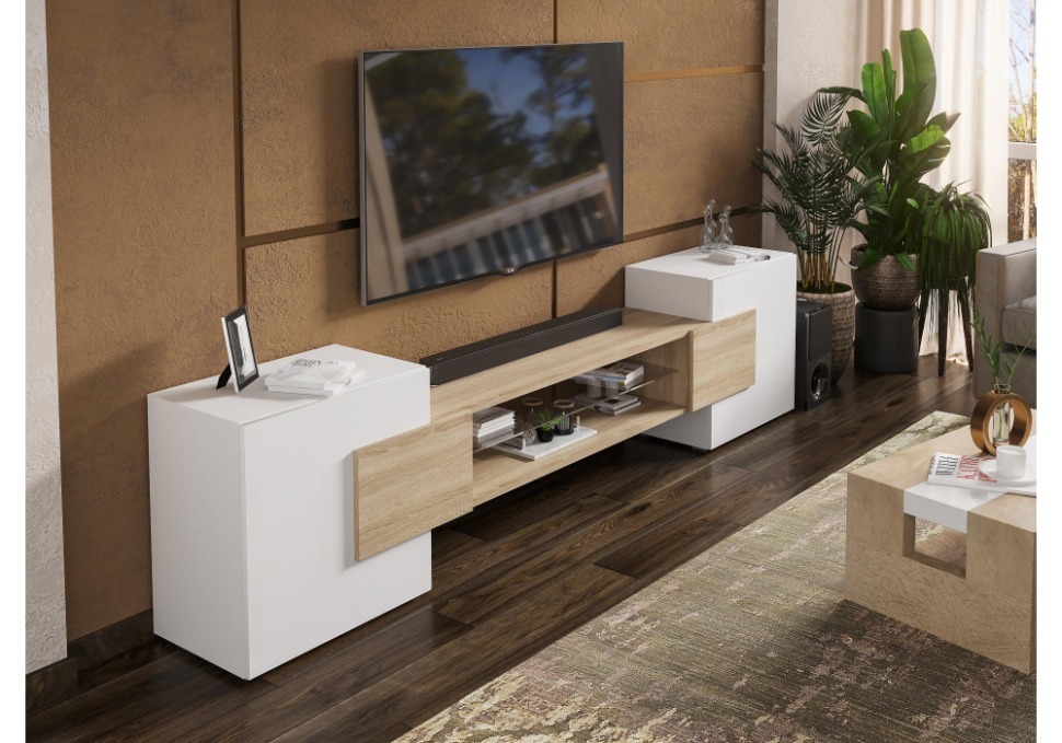 Фото Тумба под ТВ Лисмор WO_563525 - интернет-магазин МегаТерем в Москве