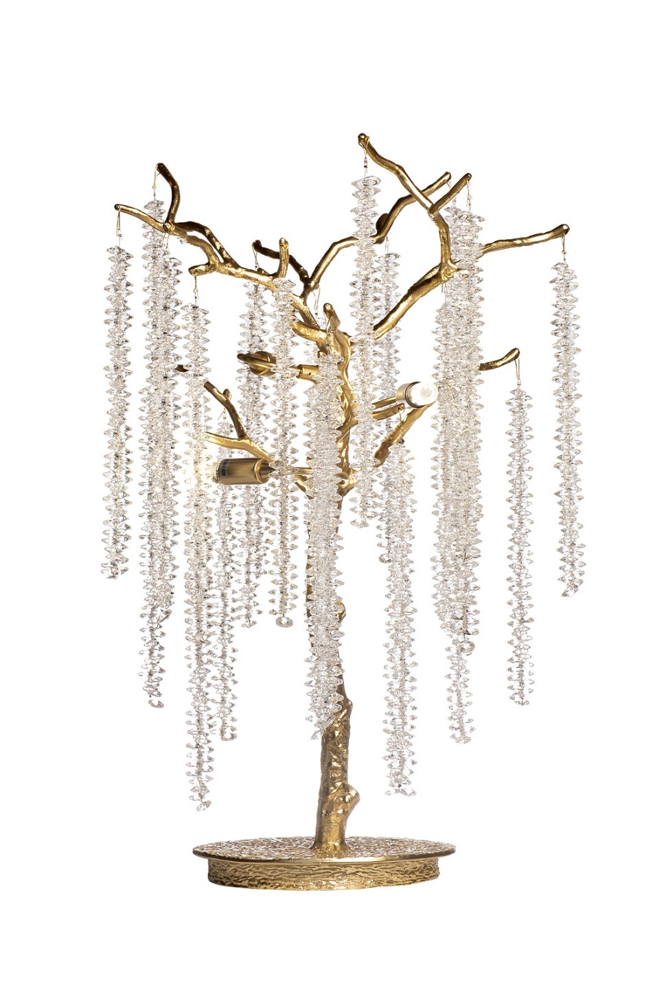 Фото Лампа настольная 35*h60 см, металл цвет золото (TT-00015074) - интернет-магазин МегаТерем в Москве