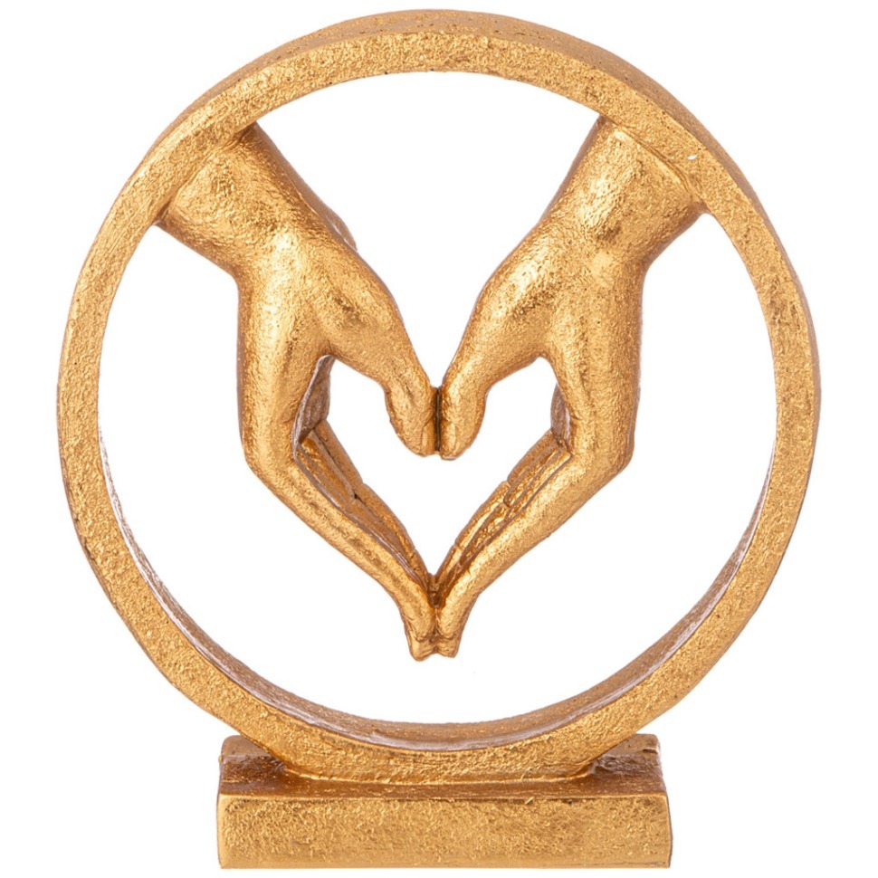 Фото Фигурка декоративная сердце из рук 20х6,5х22 см Lefard (146-2070) - интернет-магазин МегаТерем в Москве