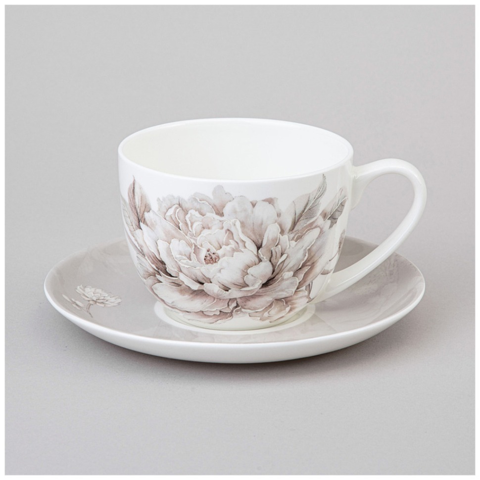 Фото Чайная пара lefard white flower 330 мл (415-2283)  - интернет-магазин МегаТерем в Москве