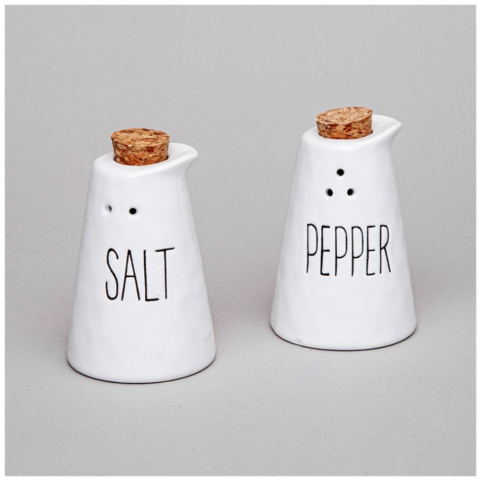 Фото Набор для специй коллекция kitchen 2 пр. 6*6*9 см Lefard (157-246) - интернет-магазин МегаТерем в Москве