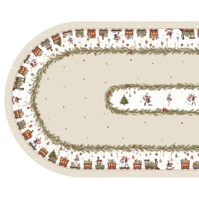 Скатерть  140х300 cm овальн...