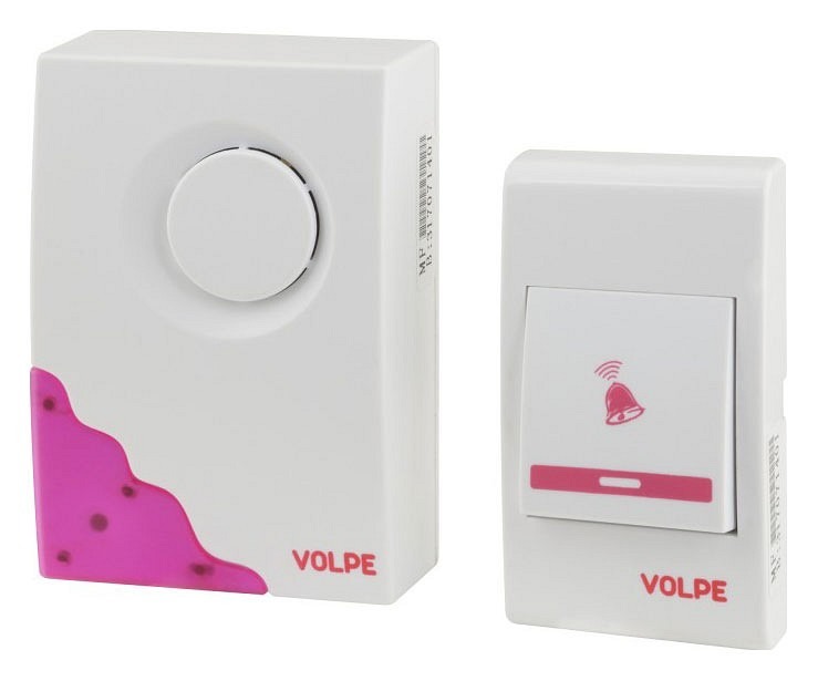 Фото Звонок беспроводной Volpe UDB-Q026 UL-00002402 UL_UL-00002402 - интернет-магазин МегаТерем в Москве