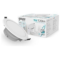 Фото Встраиваемый светильник Gauss  9033420209 GA_9033420209 - интернет-магазин МегаТерем в Москве