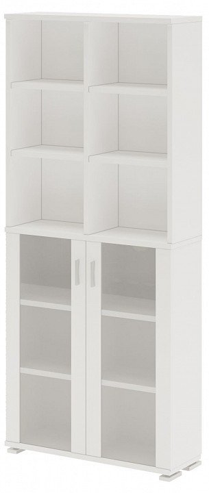 Фото Шкаф-витрина Домино ПУ-30-4-ФС MER_PU-30-4-FS_BE - интернет-магазин МегаТерем в Москве